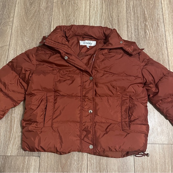 Sebby Jackets & Blazers - Sebby Women’s Copper Puffer Jacket